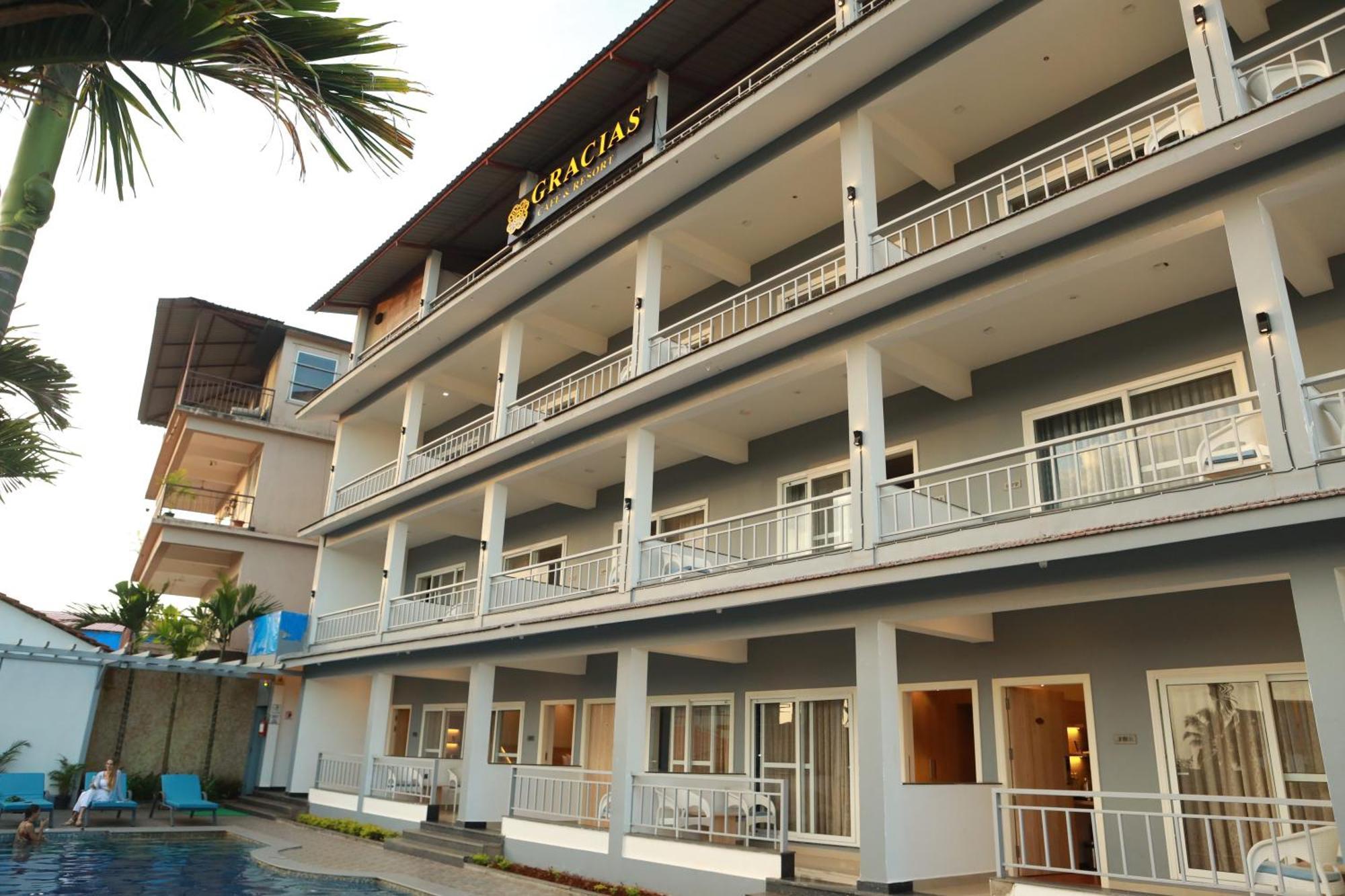 Gracias Cafe & Resort Morjim Exterior foto